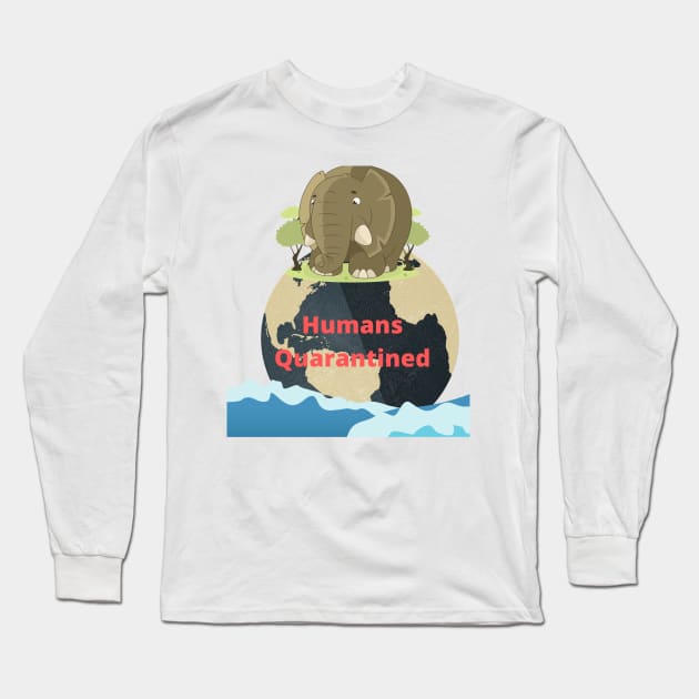 Global Long Sleeve T-Shirt by Gnanadev